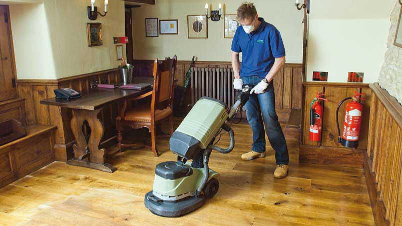 Wooden Floor Cleaning and Polishing